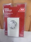 42603 Ace Hardware Single Pole Line Voltage Thermostat Heat Only For 120 Volt Systems New 082901002628