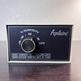 468402 Aprilaire Vintage Humidistat - Wall Mount Humidity Manual Dial Sensor Pc