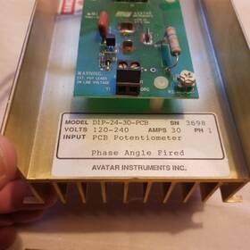 Avatar D1p-24-30-pcb Instruments Model# 240v 30a Power Controller Used