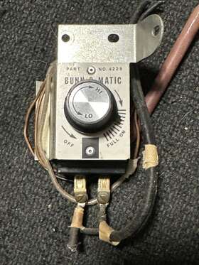 Kp-860-24 Bunn-o-matic Thermostat 4229 Used
