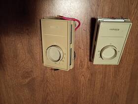 Dimplex Tsa901 Single Pole Line Voltage Thermostat 120/240/277v Beige