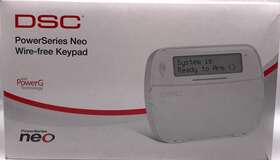 Hs2lcdwf9eng Dsc New- N Powerseries Neo Wire-free Keypad-4 Aa Batteries Included