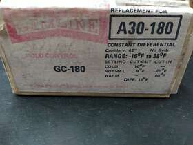 A30180 Gemline Gc180 Gc-180 Adaptable Replacement Cold Control Range -16 F To 38 For