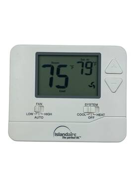 6041210 Islandaire Programmable Wireless Thermostat 6041210 Islandaire Programmable Wireless Thermostat