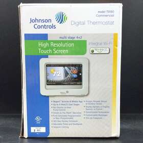 T9180 Johnson Controls High-res Commercial Digital Programmable Thermostat