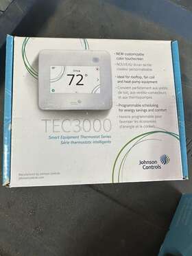 Tec3630-14-000 Johnson Controls Low Voltage Thermostat 7 Or Nonprogrammable