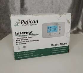 Pelican Ts200 Wireless Internet Programmable Thermostat Commercial Refurbished