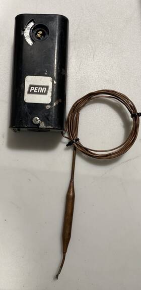 Penn 28913901 A19aba-45 Mechanical Thermostat Close On Rise Spst -30 To 100 Deg
