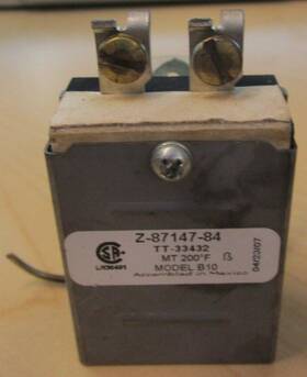 Z-87147-84 Robertshaw Thermostat Tt-33432 Model B10