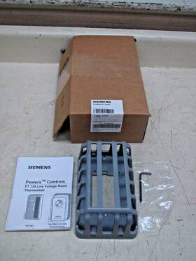 134-117 Siemens New Aluminum Electric Thermostat Guard Cage Free Shipping