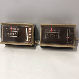 120360 Singer 2 Vintage 50-90 F Thermostat 228 Loc Q Mcm 120360 Singer 2 Vintage 50-90 F Thermostat 228 Loc Q Mcm