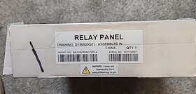 Bay24vrpac52dca Trane Conventional 24 Volt Hvac System Interface Relay Panel