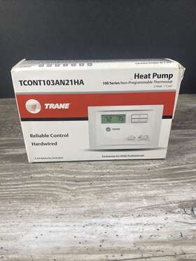 Tcont103an21ha Trane Non-programmable Thermostat Up To 2h/1c