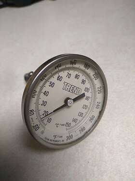 300f.150c Trend Insterments 2006f Thermostat Used 0/300f.150c
