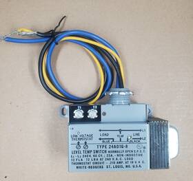 White-rodgers 24a01g-8 240v Electric Level Temp Switch Normally Open
