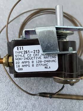 White-rodgers 261-213 Temp Controller Type Max 650