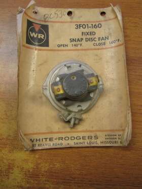 3f01-160 White-rodgers New. Fixed Snap Disc Fan Cat# ... Zb-111