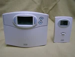Hunter Programmable Fan Thermostat Model 44665 W/ Remote Sensor 44758. Fixed Price $65.00.