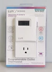 Lux WIN100 Programmable Outlet Thermostat 5/2-DAY For Space Heaters Window A/c. Fixed Price $19.95.