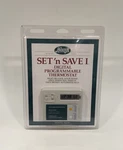 Hunter Set 'n Save Digital Programmable Thermostat Model 42204 New Nib. Fixed Price $24.99.