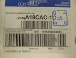 Johnson Controls A19CAC 1C 60-90 F Change Over Thermostat. Fixed Price $40.00.