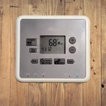 Hunter 44132 Programmable Digital Thermostat Heat Cool Hvac Wall. Fixed Price $40.00.