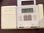Honeywell Magic 7 Day Programmable Heating Cooling Thermostat, Preowned. Fixed Price $23.00.