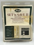 Hunter Set 'n Save Ii Digital Programmable Thermostat Model 42204 Open Box. Fixed Price $22.85.