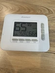 Braeburn 4235 Programmable Digital Thermostat, White Lcd, Battery Powered. Fixed Price $17.99.
