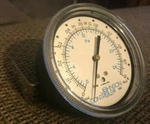 Johnson Controls P-5500-1039 3-1/2" Pressure Receiver Indicator 0-.10W.G.. Fixed Price $50.00.