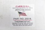 Capp Usa Pneumatic Thermostat Dual Set Points 25518. Fixed Price $50.00.