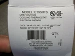 Tpi Line Voltage Thermostat Single Pole Cooling Only ET9SRTS. Fixed Price $55.00.