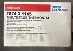 T874 D 1165 Honeywell Multistage Thermostat 24V Stg HEAT/2 Cooling. Fixed Price $825.00.