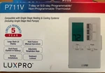 Luxpro Model P711V 7-DAY Or 5/2-DAY Programmable/non-programmable Thermostat.. Fixed Price $24.99.