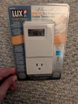 New Lux WIN100 Programmable Outlet Thermostat 5/2-DAY Space Heaters Window A/c. Fixed Price $13.50.
