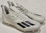 Adidas Adizero White Reflective Black Td Football Cleats New Mens Sz 9.5. Fixed Price $99.65.