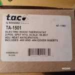 New Schneider Electric Barber Colman Room 2 Position Thermostat TA-1501. Fixed Price $79.95.