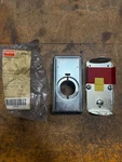 Dayton 6EDZ1 Line Voltage Thermostat Housing, Metal, Gray, (E03J) (new). Fixed Price $14.99.