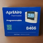Aprilaire 8466 Universal Programmable Thermostat New Open Box. Fixed Price $85.00.