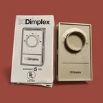 Dimplex Tsa 901 Single Line Voltage Wall Thermostat Kit New Old Stock. Fixed Price $22.00.