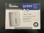 Robertshaw 9200V Mercury-free Deluxe Mechanical Thermostat, HEAT/1 Cool, White. Fixed Price $17.95.