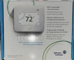 Johnson Controls TEC3000 Programmable Touchscreen Thermostat White Heat Pump. Fixed Price $90.00.