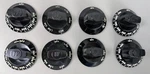 Wolf Black Stove Knobs Oem 8 Pc - Series / As Residential. Fixed Price $132.00.