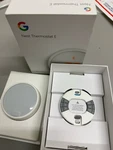 Google T4001ES Nest Thermostat Smart White Open Box Clean. Fixed Price $43.00.