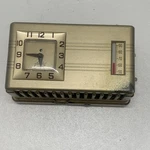 Vintage Honeywell Art Deco Wall Thermostat TM850AICI With Clock Untested. Fixed Price $15.00.