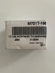 Hoffman M721T-195 Thumbwheel Thermostat New In Box # 212864. Fixed Price $40.00.