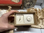 Honeywell T252A Electric Clock Thermostats 1950S. Fixed Price $85.50.
