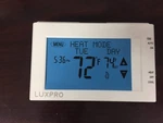 Lux P721UT Day Programmable/non-programmable Touchscreen Thermostat 24V. Fixed Price $62.00.