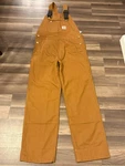 Carhartt R01-M Men's 32X32 Relaxed Fit Duck Bib Overalls Brown. Fixed Price $60.00.