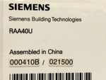 Siemens RAA40U. Fixed Price $20.90.